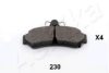 ASHIKA 51-02-230 Brake Pad Set, disc brake